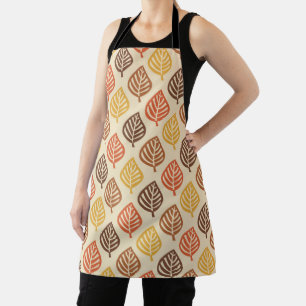 Tablier Motif feuille d'automne aux couleurs d'automne