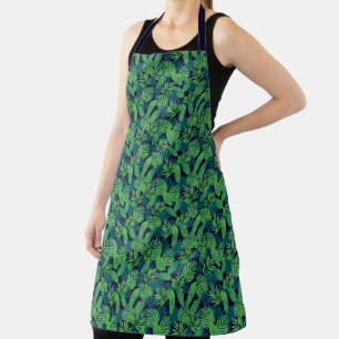 Tablier Motif Feuille tropical