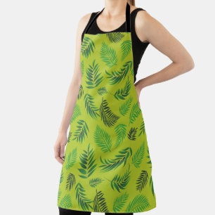 Tablier Motif Feuille tropical 12