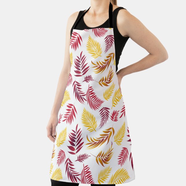 Tablier Motif Feuille tropical 20 (Insitu)