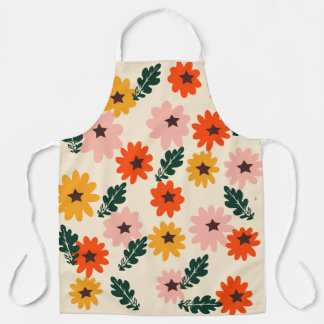 Tablier Motif floral 