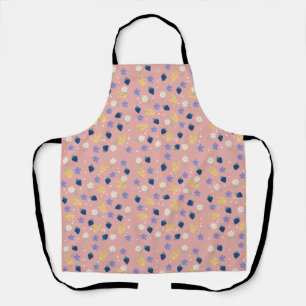 Tablier Motif floral de fleurs sauvages et de mûres
