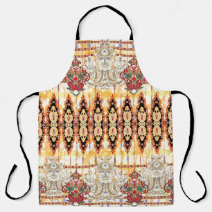 Tablier Motif floral mughien ethnique incomparable