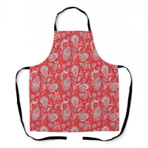Motif floral paisley indien sans couture