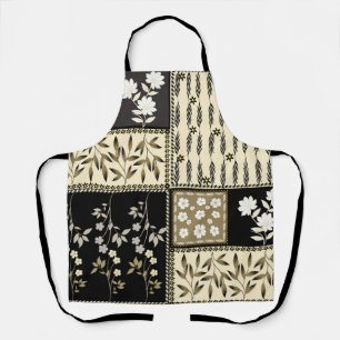 Tablier Motif floral répétitif sans couture texturé
