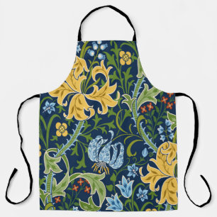 Tablier Motif Floral sans couture avec de grandes fleurs, 