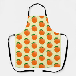 Tablier Motif Fruit Orange Cute