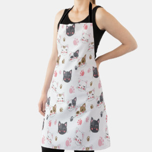 Tablier Motif Fun Kitty Cat