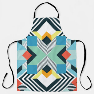 Tablier Motif géométrique Abstrait moderne.
