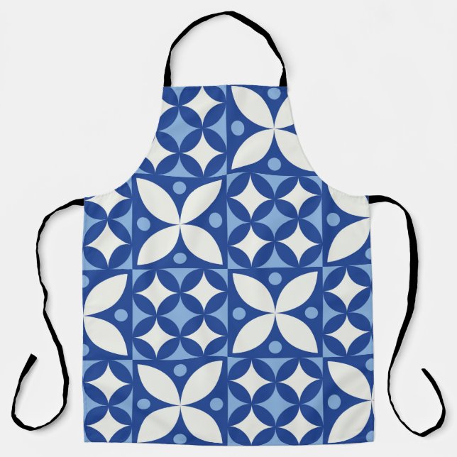 Tablier Motif géométrique Abstrait sans couture en scandin (Recto)