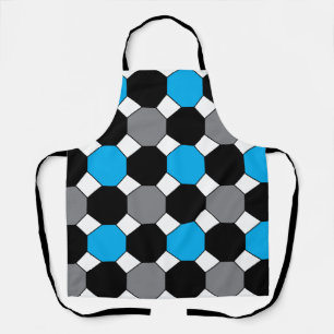 Tablier Motif géométrique octogone coloré