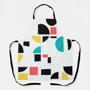 Tablier Motif géométrique tendance, moderne, joyeux et amu