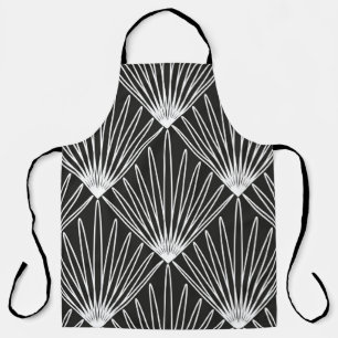 Tablier Motif géométrique transparent