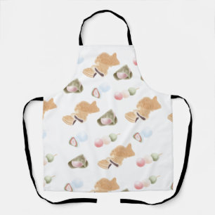 Tablier Motif japonais Wagashi