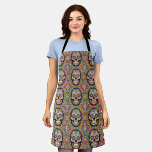 Tablier Motif Jour des Morts