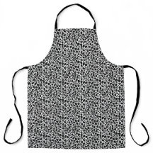 Motif léopard guépard noir et blanc
