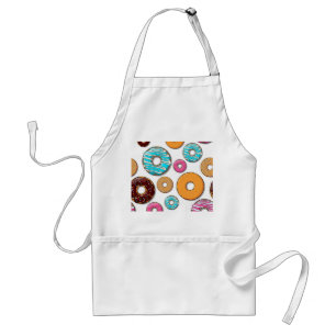 Tablier Motif lunatique de beignet lumineux