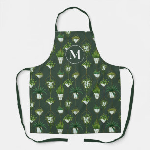 Tablier Motif ménager à accrochage géométrique