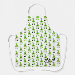 Tablier Motif moderne Gnome Sucre de canne Coeur Nom amusa