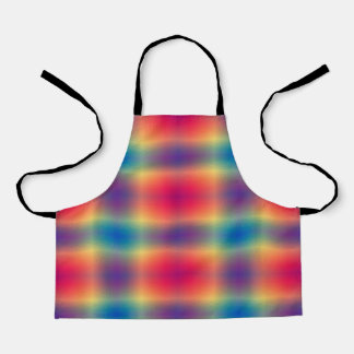 Tablier Motif multicolore brillant