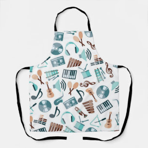 Tablier Motif musical