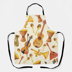 Tablier Motif musical