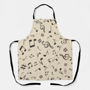 Tablier Motif musical
