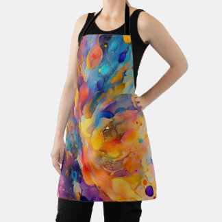 Tablier Motif Paint Splatter 2