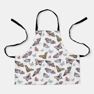 Tablier Motif papillon aquarelle