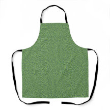 Motif peau de léopard vert