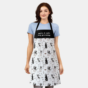 Tablier Motif personnalisé de chien Boston Terrier mignon