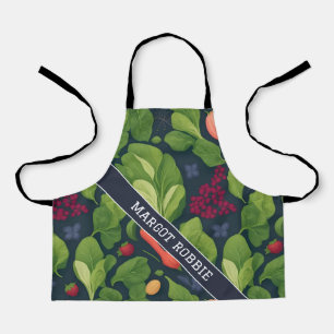 Tablier Motif personnalisé Spinach Rainbow coloré