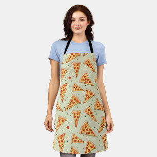 Tablier Motif Pizza Slices