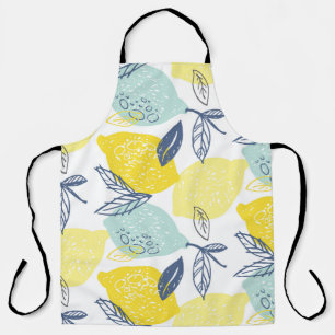Tablier Motif sans couture à la limonade de gribouillis