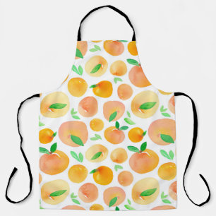 Tablier Motif sans couture avec aquarelle peinte à la mai