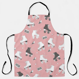 Tablier Motif sans couture avec roulettes et cassette t