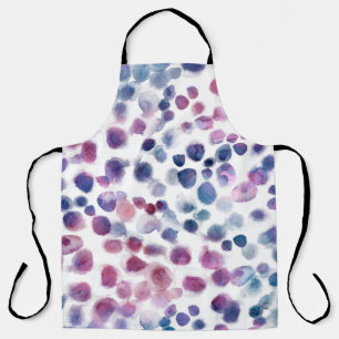 Tablier motif sans couture pois Abstraits dans pastel col