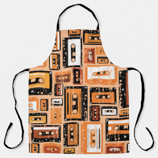 Tablier Motif sans couture rétro