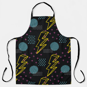 Tablier motif sans faille de style années 90