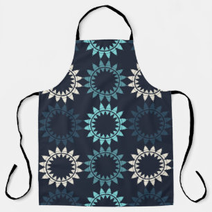 Tablier Motif sans soudure. Motif folklorique. Géométrie v
