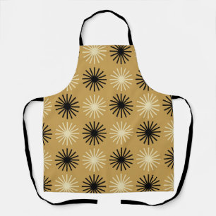 Tablier Motif Starburst moderne du milieu du siècle