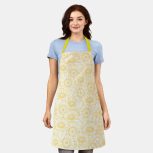 Tablier Motif Sunny Sunflower