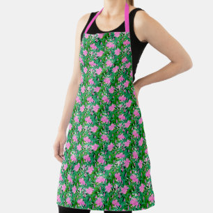 Tablier Motif tropical aux fleurs de la jungle