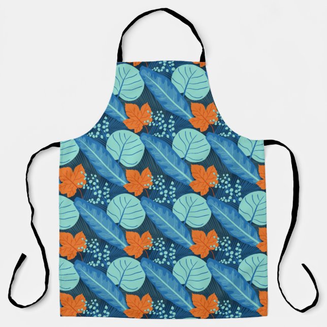 Tablier Motif tropical Plante Art Plante Vie Art Feuilles (Recto)