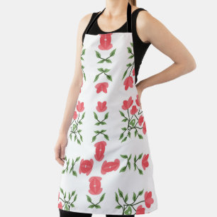 Tablier Motif vectoriel sans couture de grille de vigne de