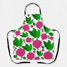 Motif végétal Radish