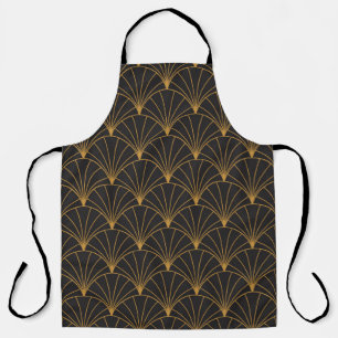 Tablier Motif vintage Art Déco sans couture. Décor géométr