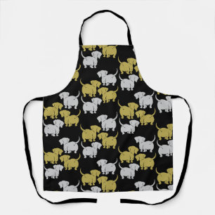 Tablier Motifs de chien dachshund allemand