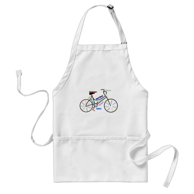 Tablier Motivational Bike, Vélo, Cyclisme, Sport, Hobby (Devant)