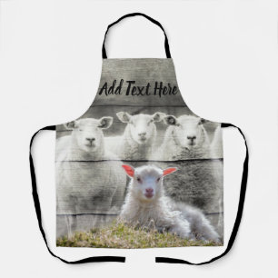 Tablier Mouton d'agneau de bébé